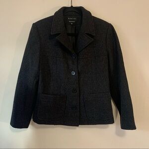 Braetan Grey Wool Coat